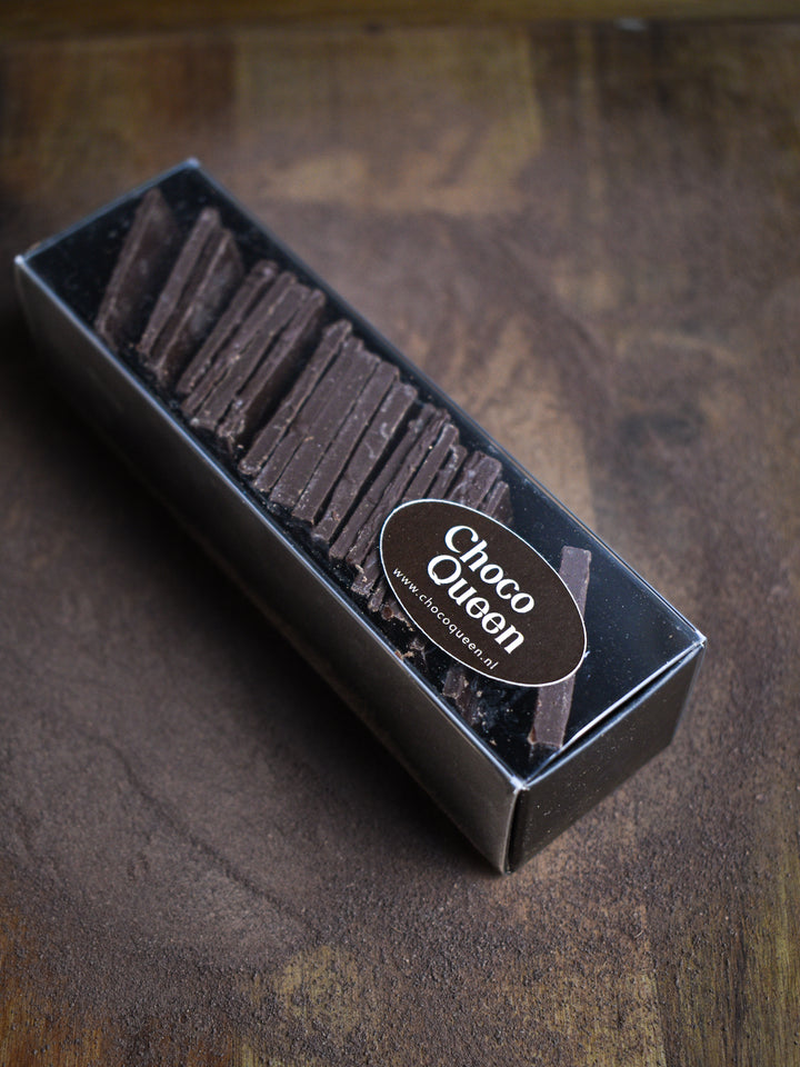 Galetjes voor bij de koffie 65% craft donkere melk chocolade - Single origin Kameroen