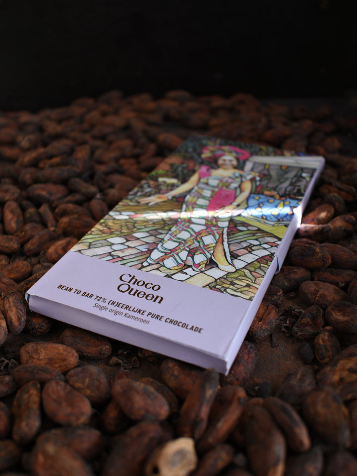 Single origin Kameroen - 72% craft pure chocolade - 3 x 80g