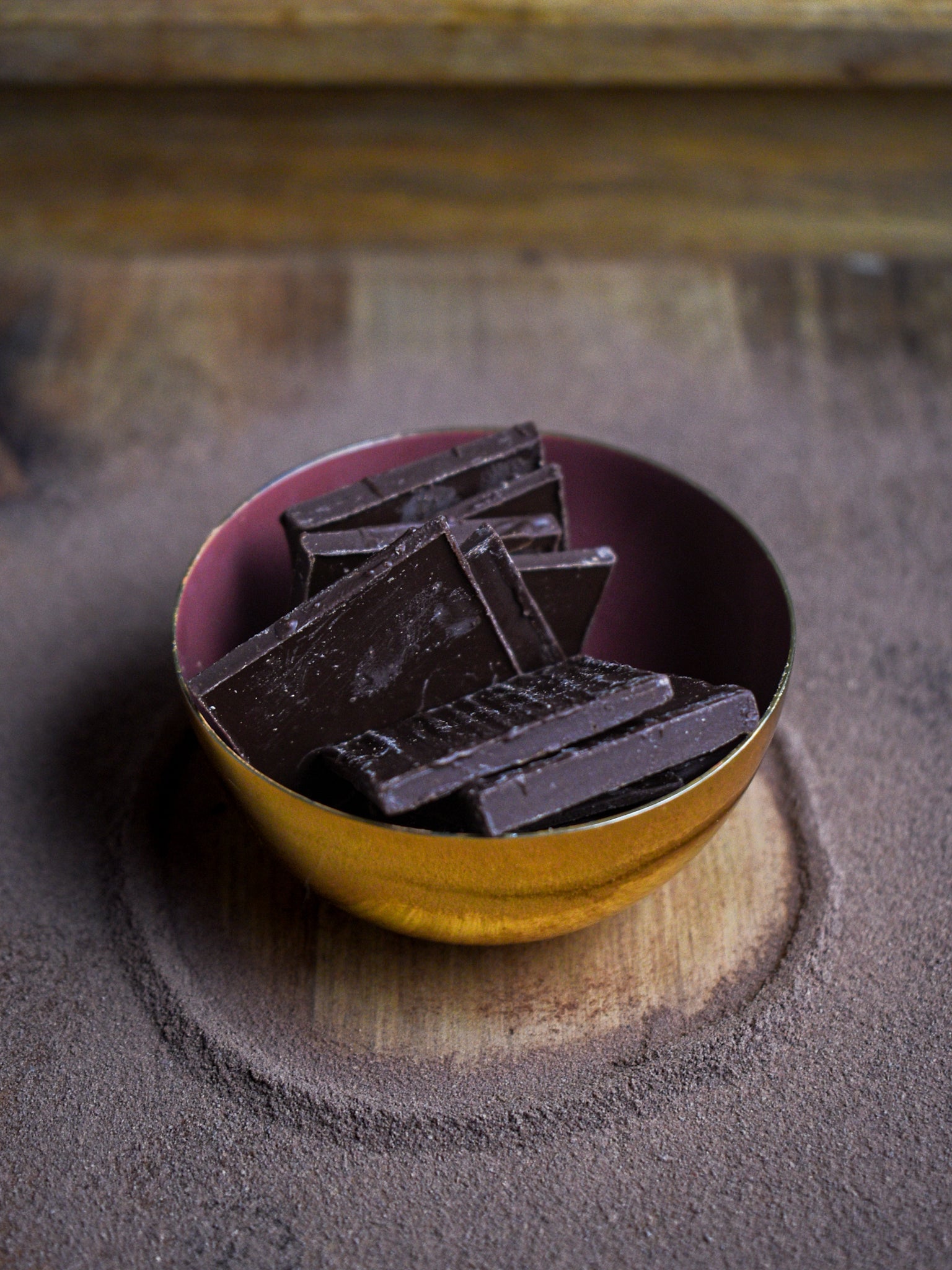 Galetjes voor bij de koffie 72% craft pure chocolade - Single origin Kameroen