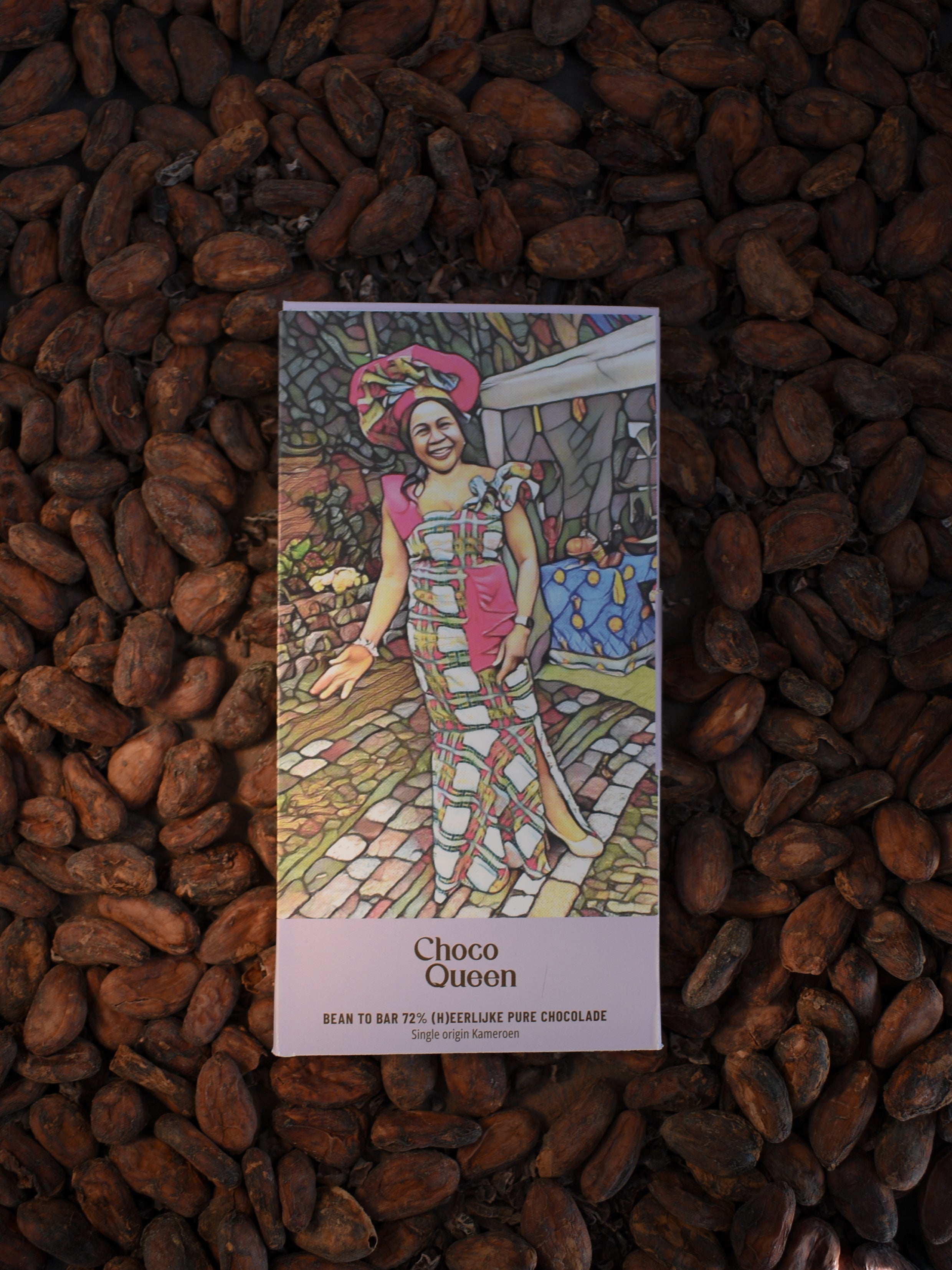 Single origin Kameroen - 72% pure chocolade - 80g