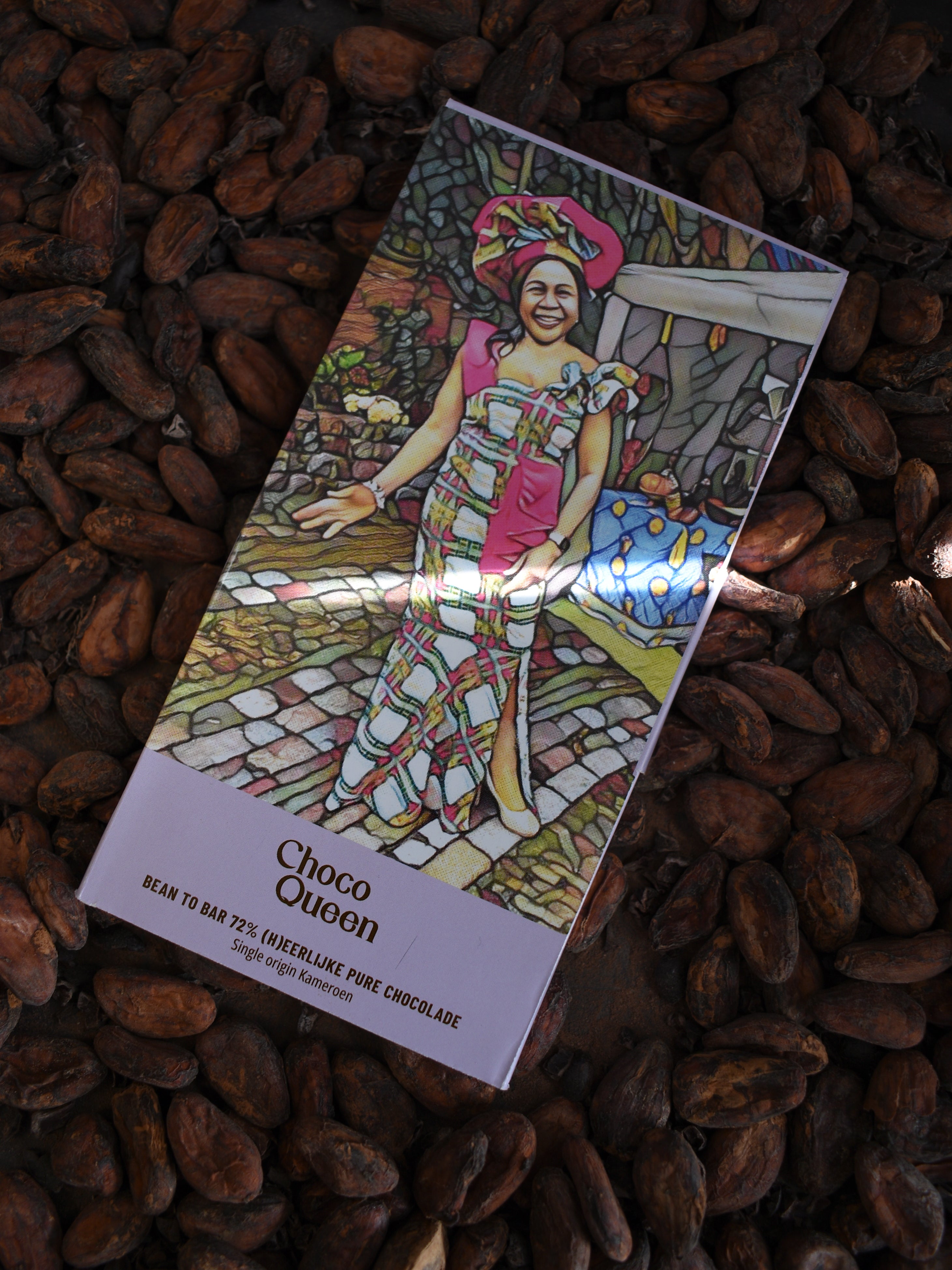 Single origin Kameroen - 72% pure chocolade - 80g